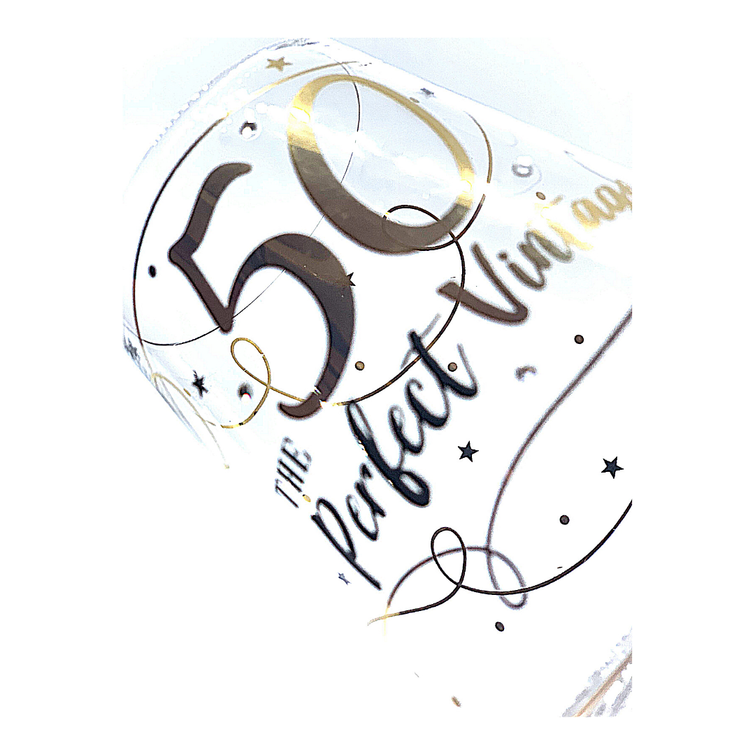 50 - The Perfect Vintage! - Stemmed Wine Glass