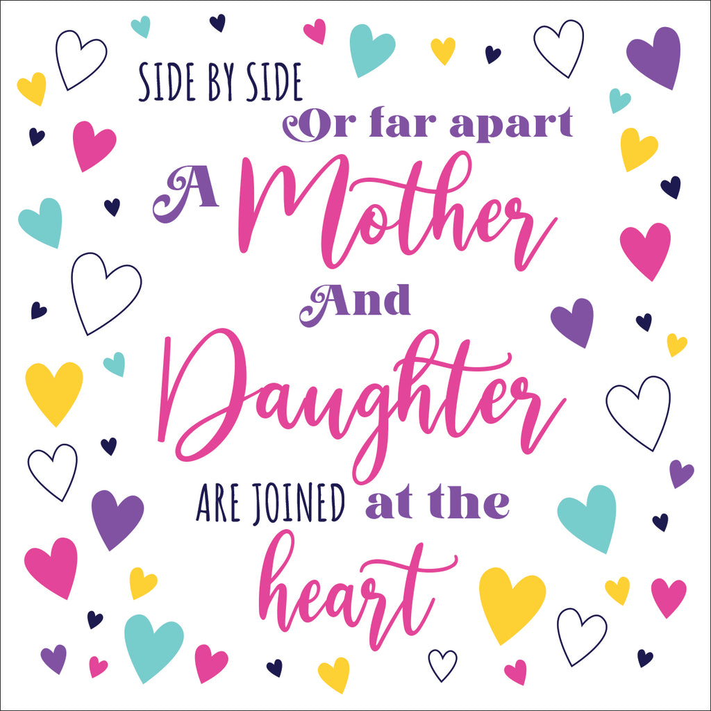 Mother and Daughter ... Ceramic Coaster - 2026 Design