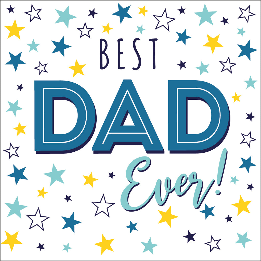 Best Dad Ever Ceramic Coaster - 2026 Design