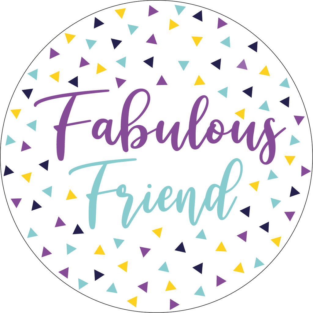 Fabulous Friend Ceramic Coaster - 2026 Design
