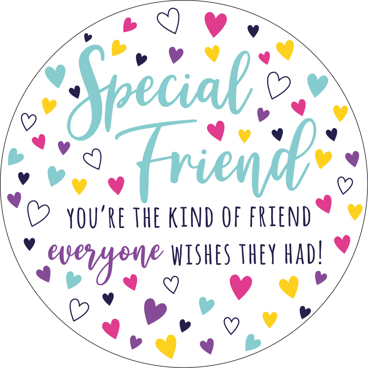 Special Friend .... Ceramic Coaster - 2026 Design