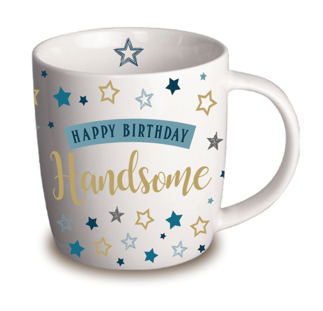 Happy Birthday Handsome - Ceramic Mug