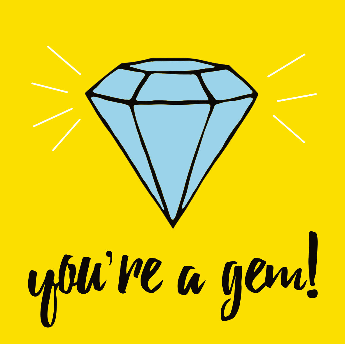 You're a Gem! Ceramic Coaster