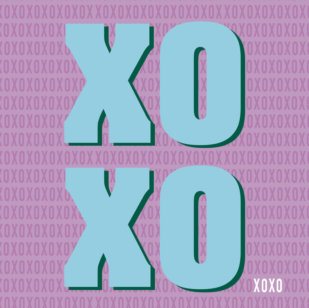 XOXO  Ceramic Coaster
