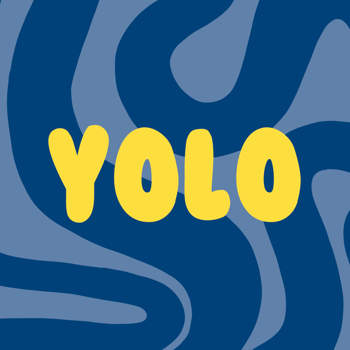YOLO  Ceramic Coaster