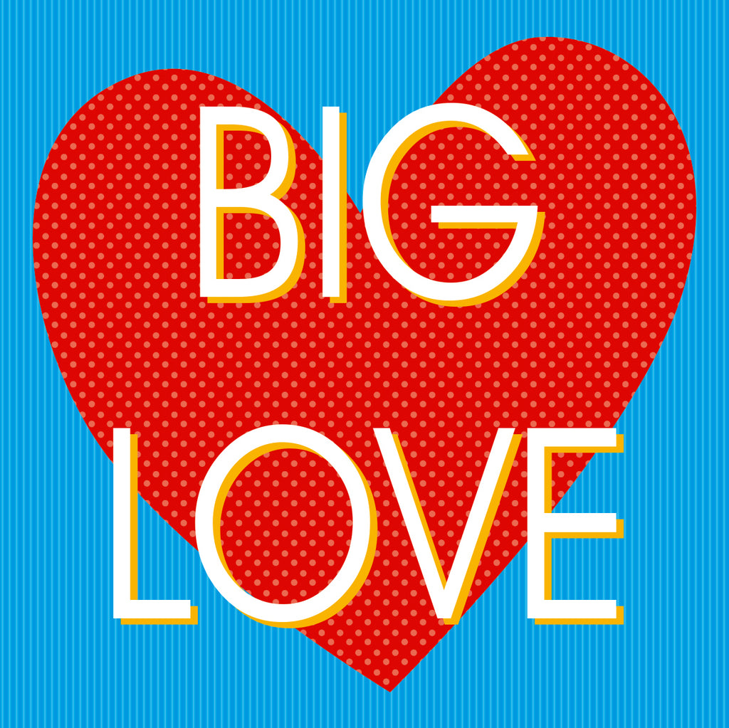 Big Love  Ceramic Coaster