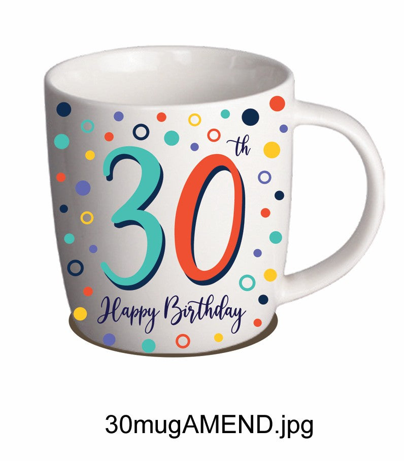 30th Birthday - Ceramic Mug