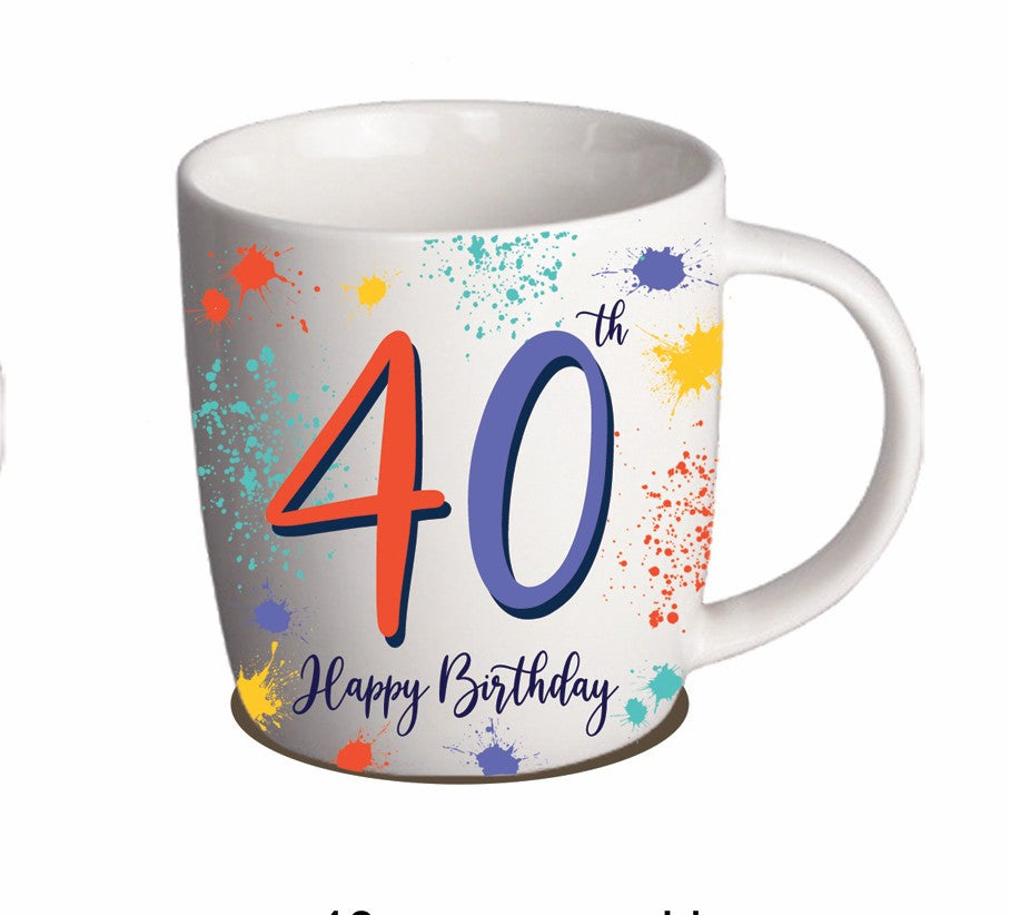40th Birthday - Ceramic Mug