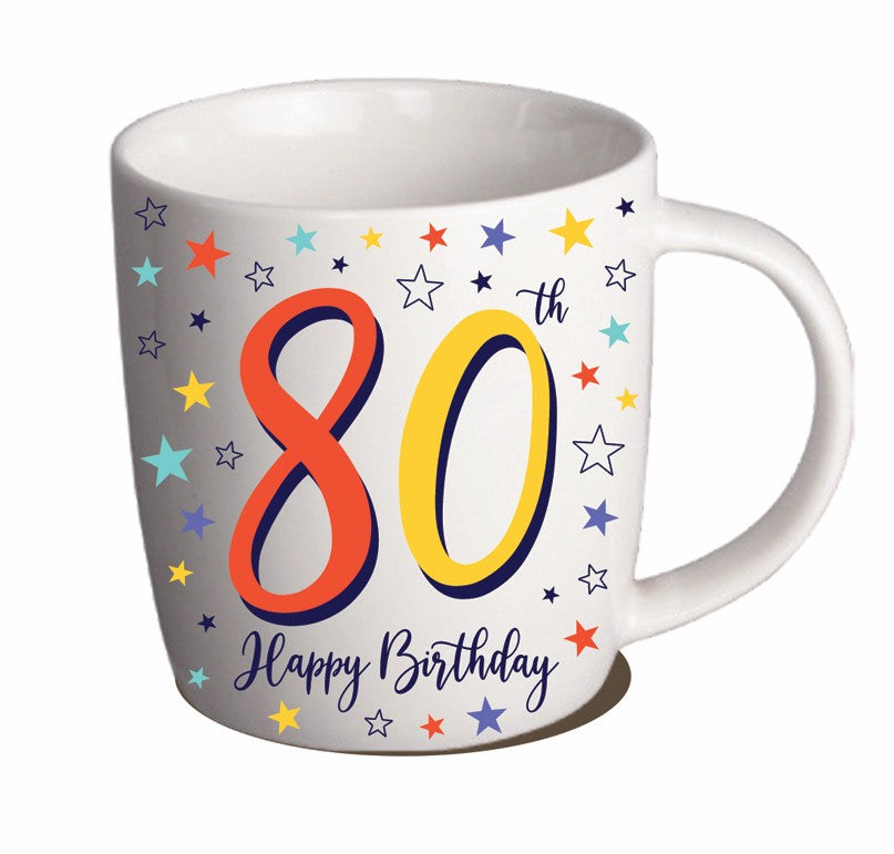80th Birthday - Ceramic Mug