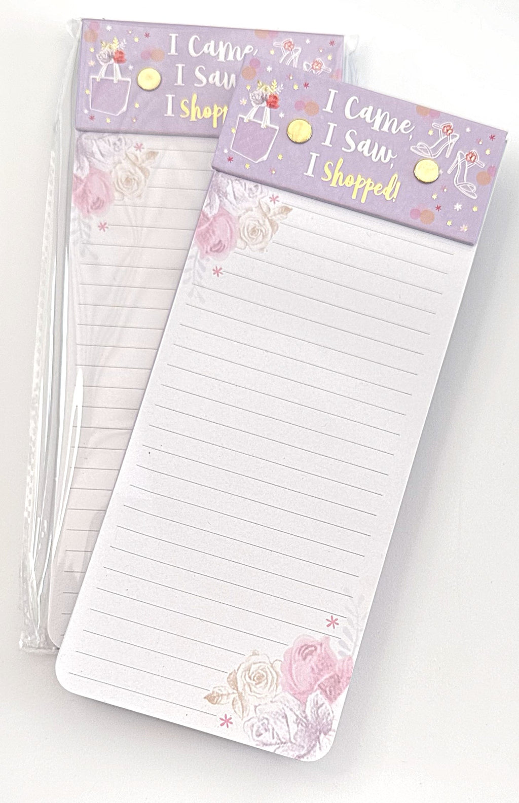 I came, I Saw, I Shopped - Shopping List Pad (Slimline)