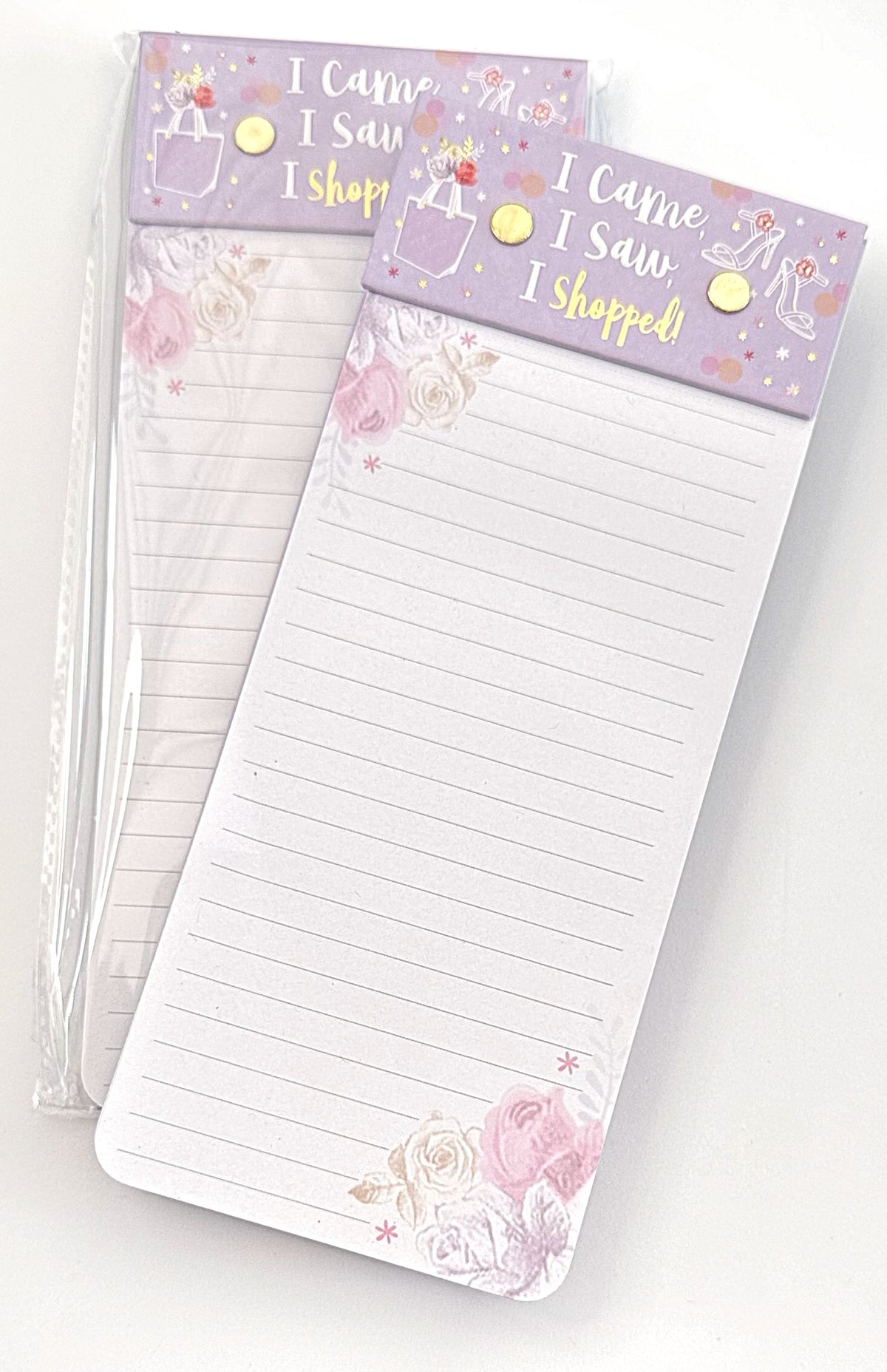 I came, I Saw, I Shopped - Shopping List Pad (Slimline)