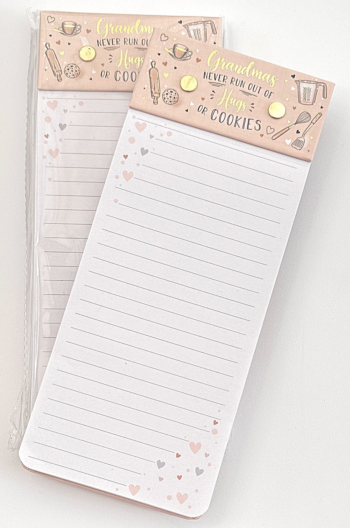 Grandmas Never Run Out of Hugs ... - Shopping List Pad (Slimline)