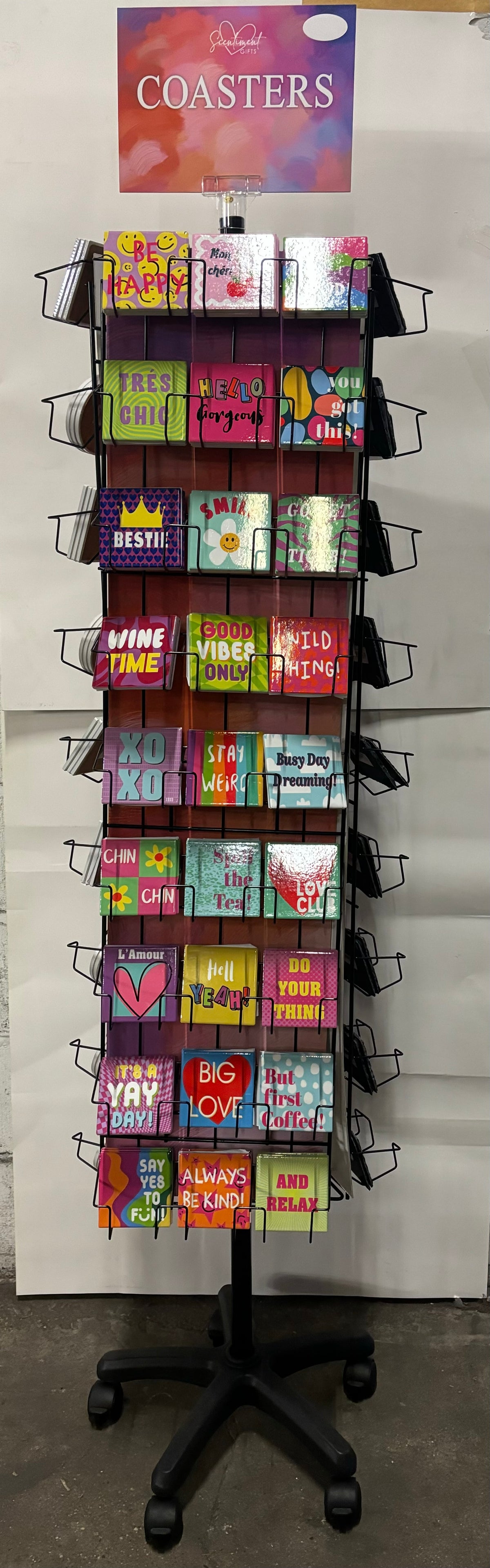 Coaster Display Unit - full height