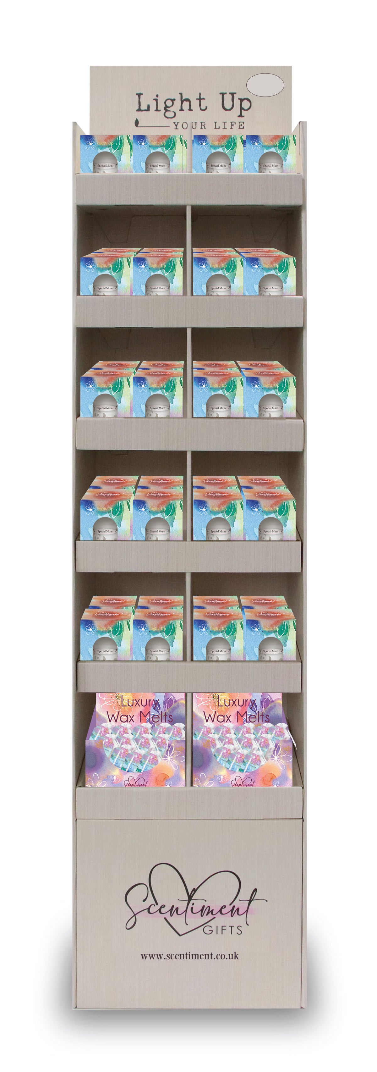 Wax Melt and Burners Display Unit