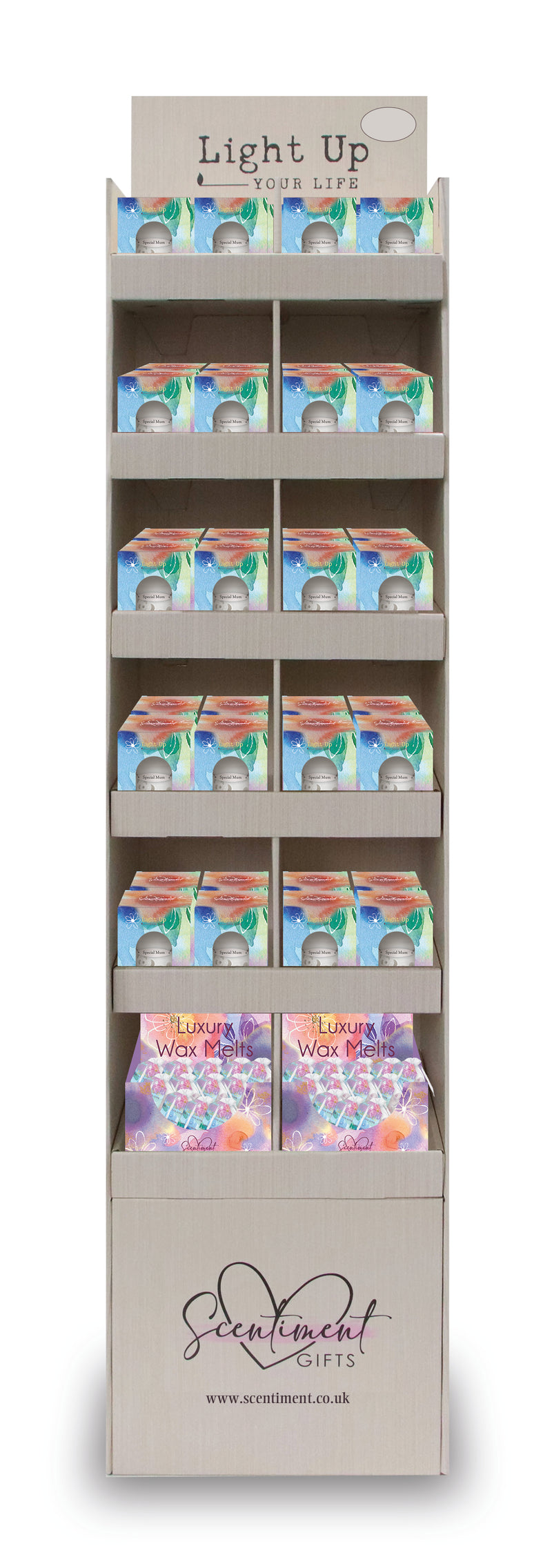 Wax Melt and Burners Display Unit