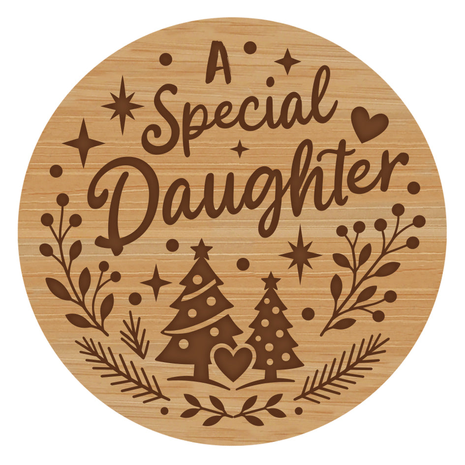 A Special Daughter (Christmas 2026 Edition) - Wooden Lid