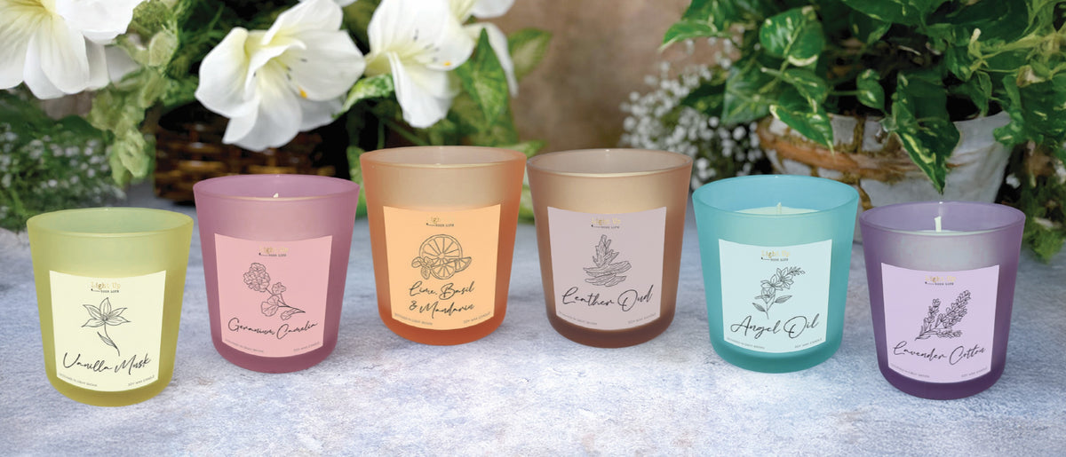 Coloured Candle Range