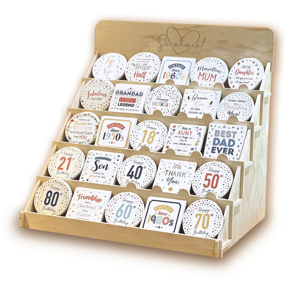 Coaster Counter-Top Display Unit