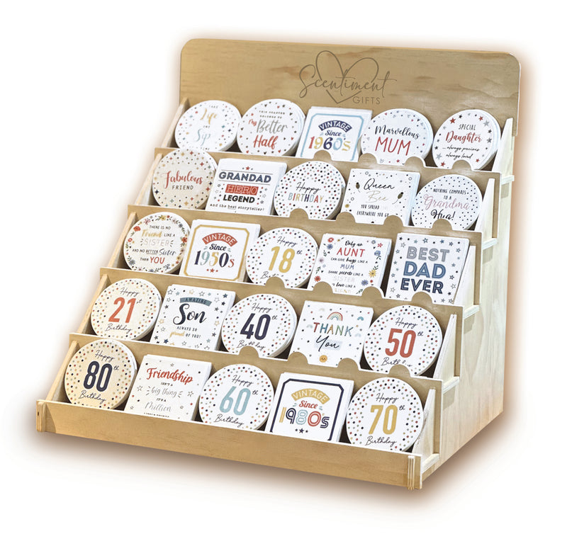 Coaster Counter-Top Display Unit